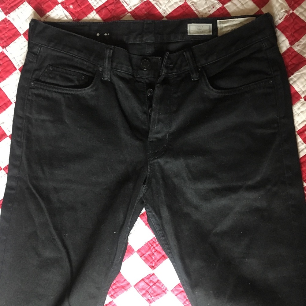 All Saints Iggy Slim Black Jeans - 32